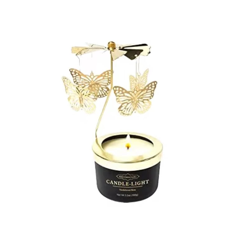 Candle Souvenir - Bougeoirs rotatifs décoratifs pour la plantation