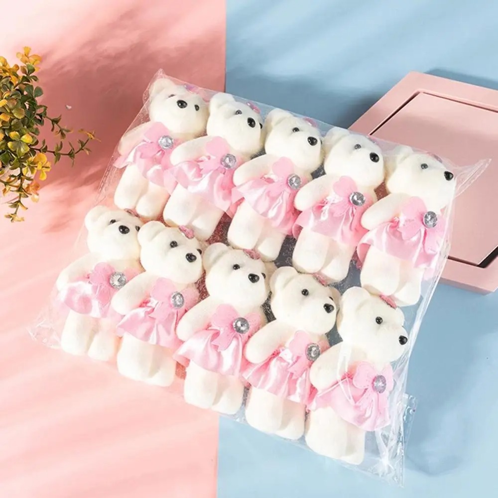 Candle Shop - Lot de 10 ours en fleurs