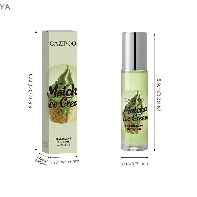Candle Shop - Huile parfumée roll-on Matcha Ice Cream,