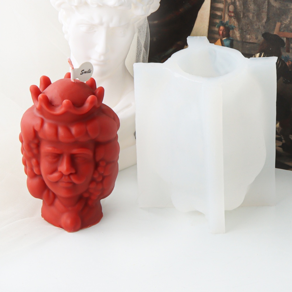 Candle. Queen - Moule à bougie en Silicone roi
