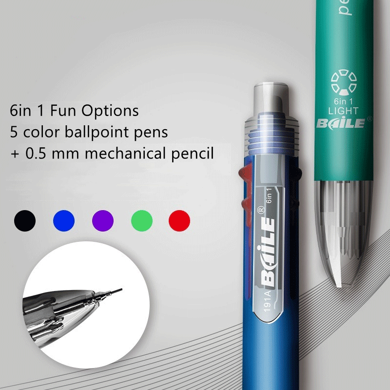 Stylo à bille multicolore 6 en - Staedtler Pencil Lumocolor avis et prix