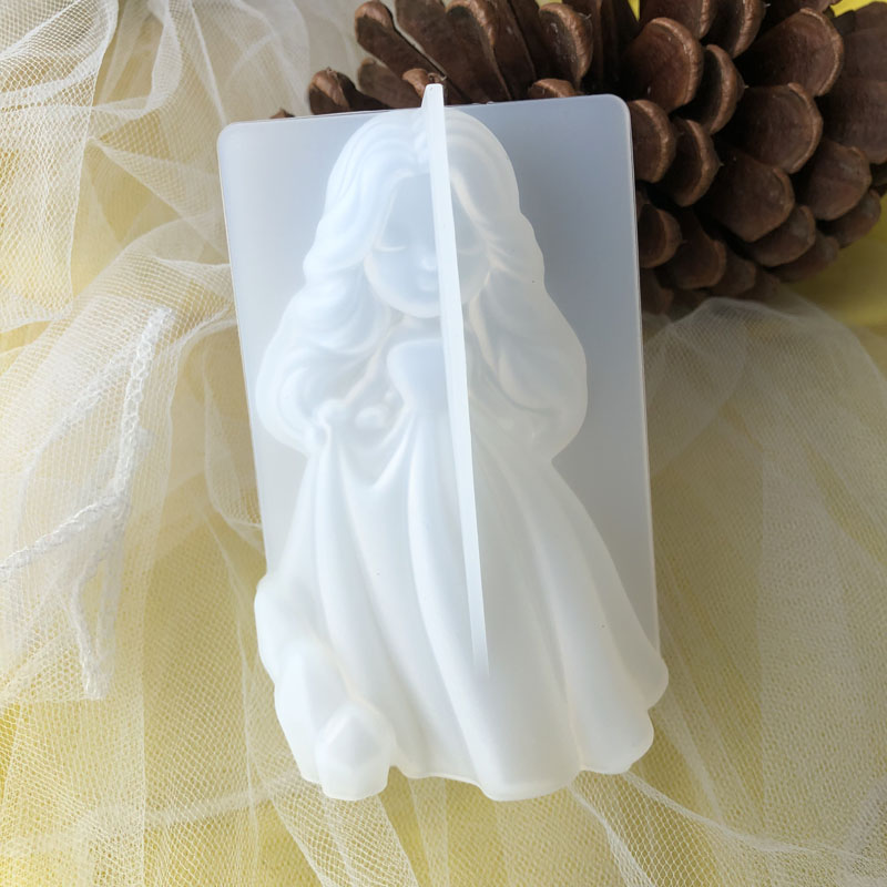 Moule à bougie princesse 3D en - Candle Souvenir avis et prix