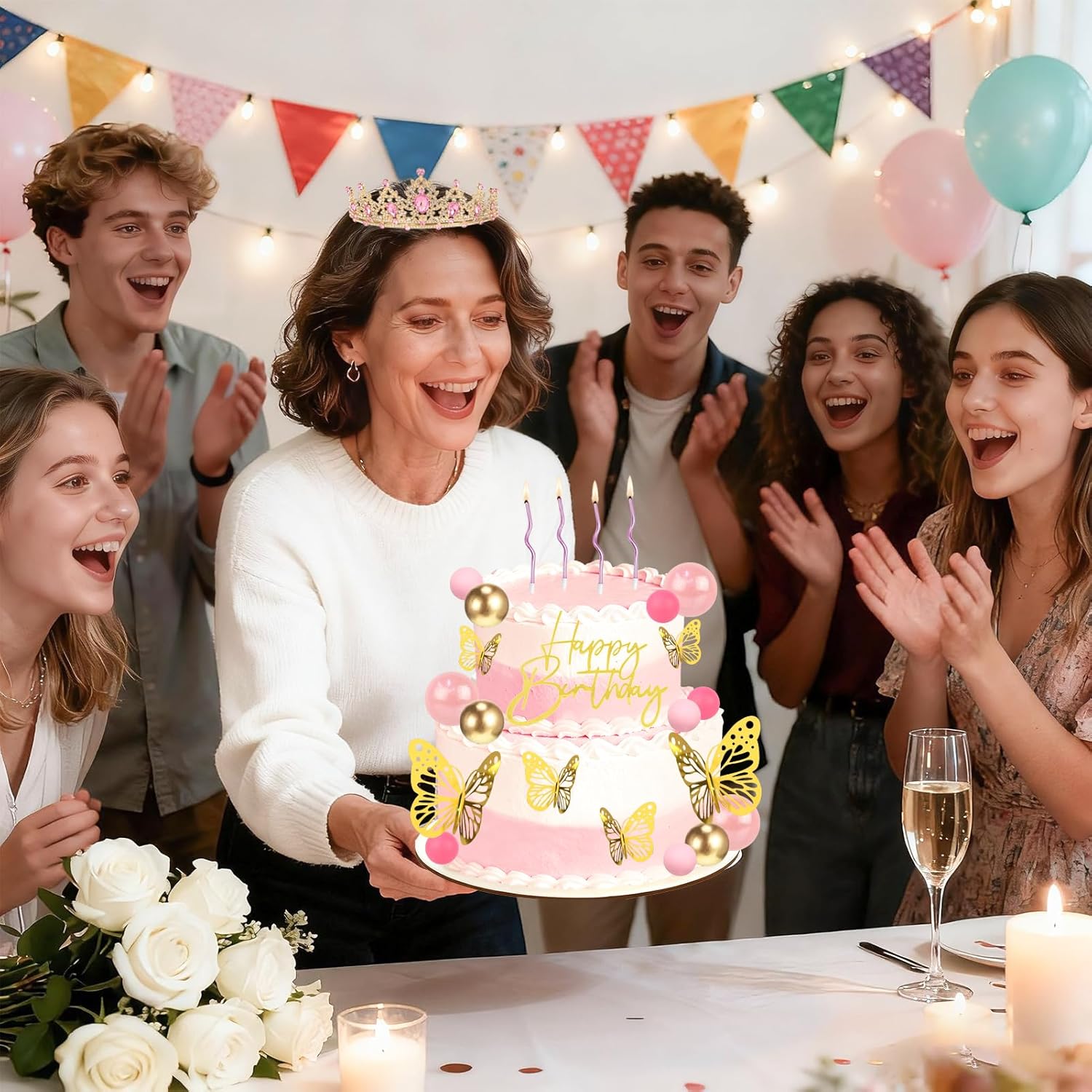 Décoration de gâteau couronne, - Candle. Queen avis et prix