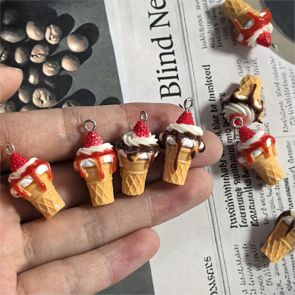 10 Breloques en résine 3D mign - Candle Shop avis et prix